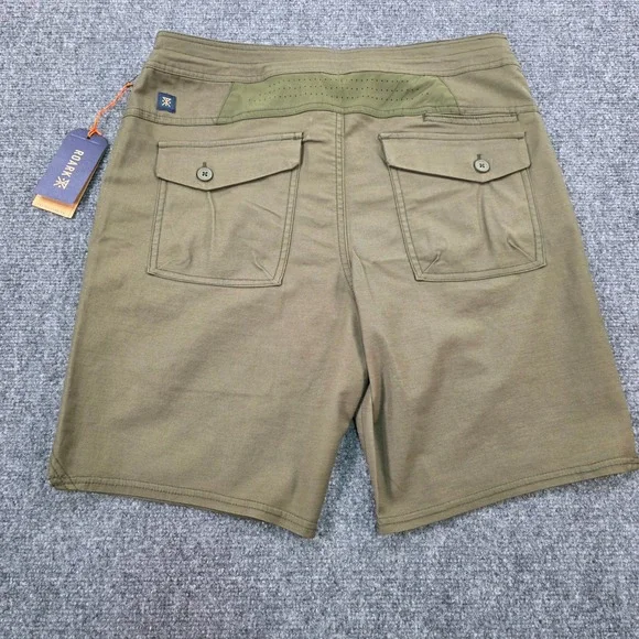 ROARK Layover 2.0 Shorts Mens Size 30 Olive Green Adventure Utility - Picture 6 of 7